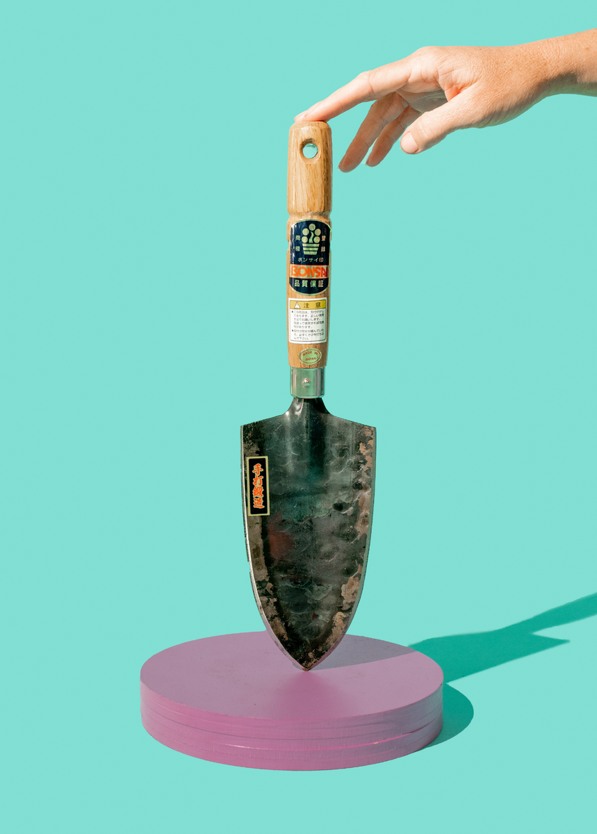wooden handle garden trowel Sow Exotic | Garden Tools