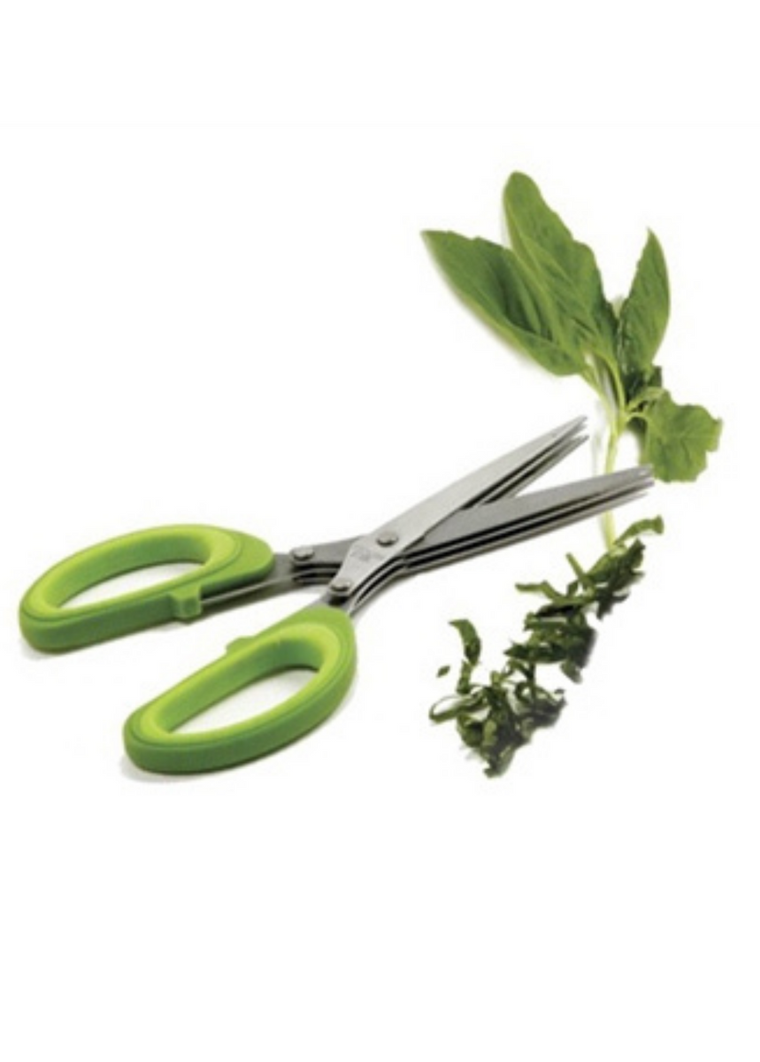 Triple Blade Herb Scissors