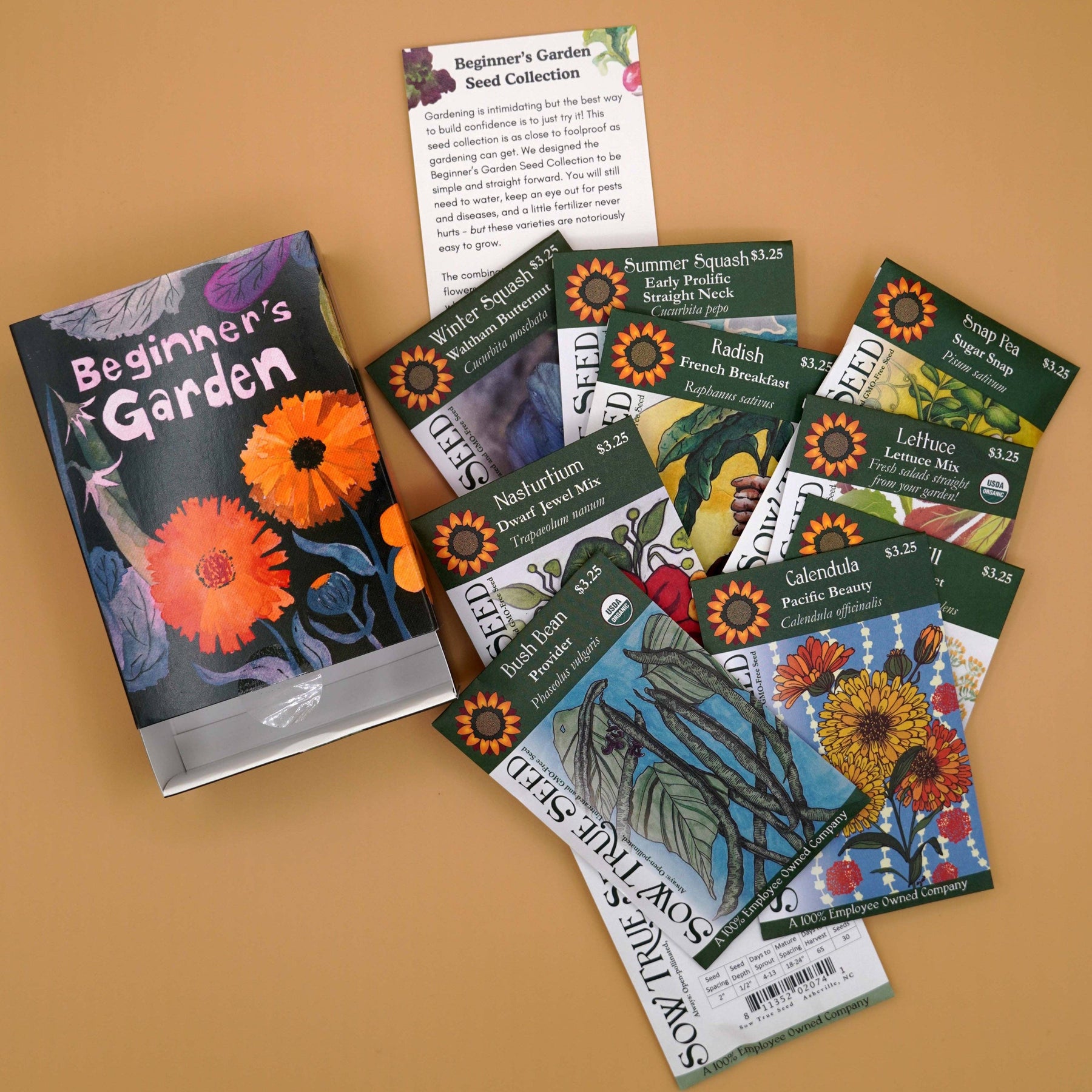 garden seed company Beginner's Garden Seed Collection Box – Sow Exotic