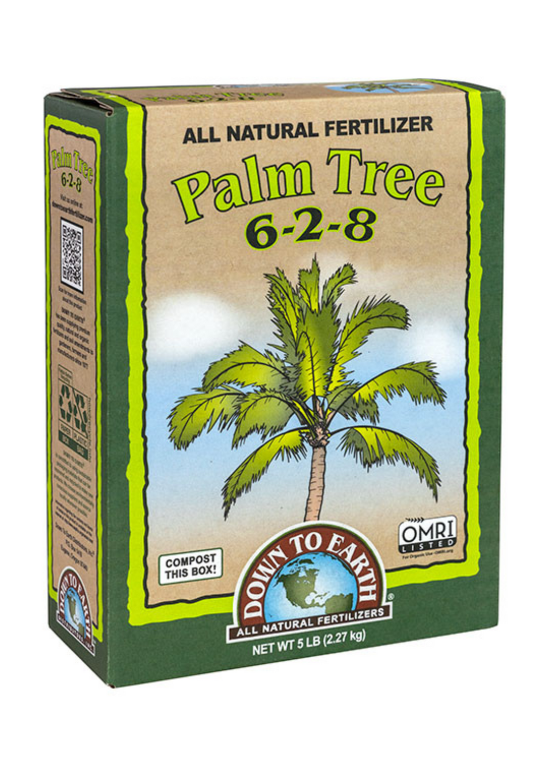 best fertilizer for indoor palm plants Down To Earth Palm Tree Mix 6-2-8