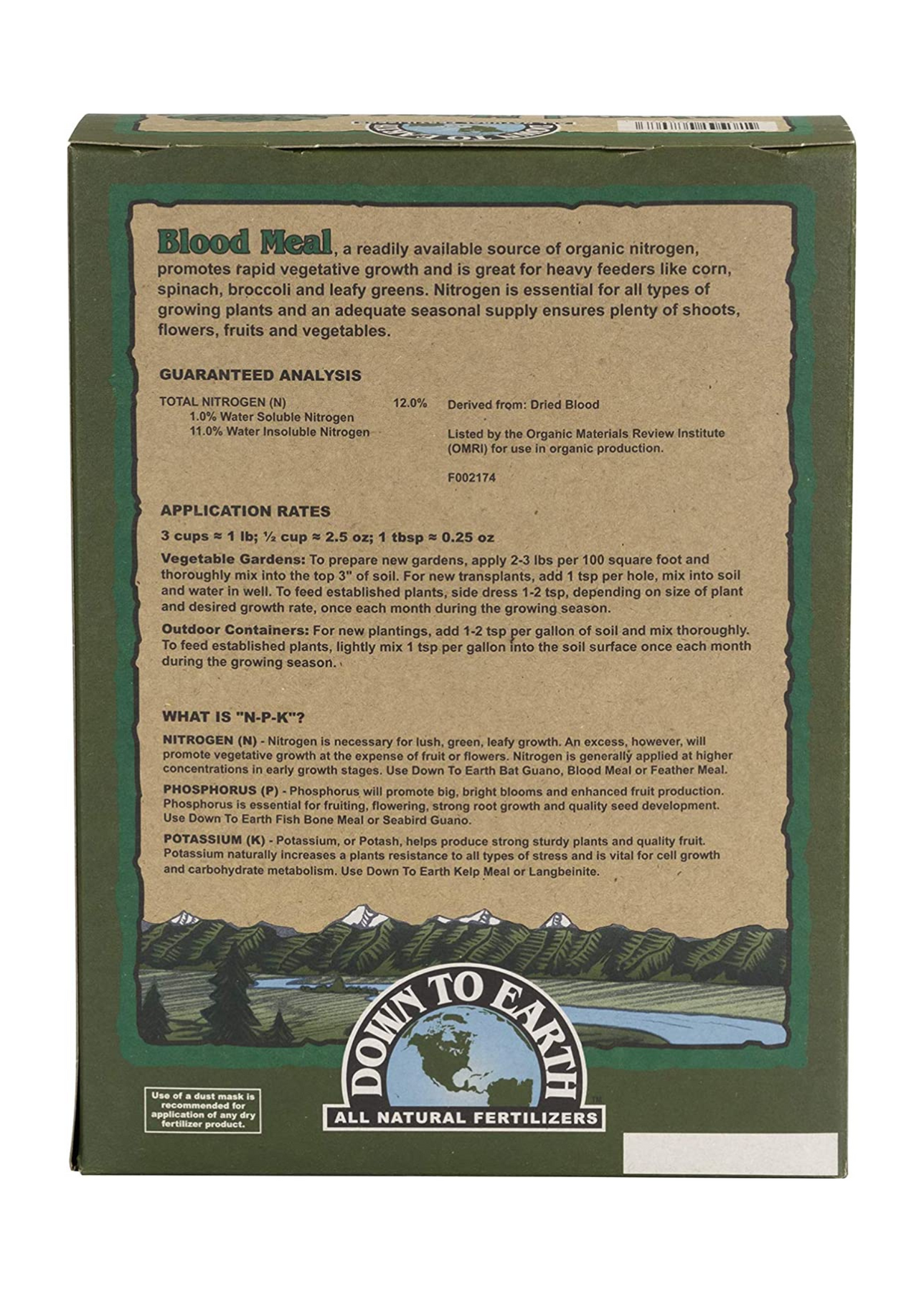 blood fertilizer for plants Blood Meal 12-0-0 Organic Fertilizer, 5lb – Sow Exotic